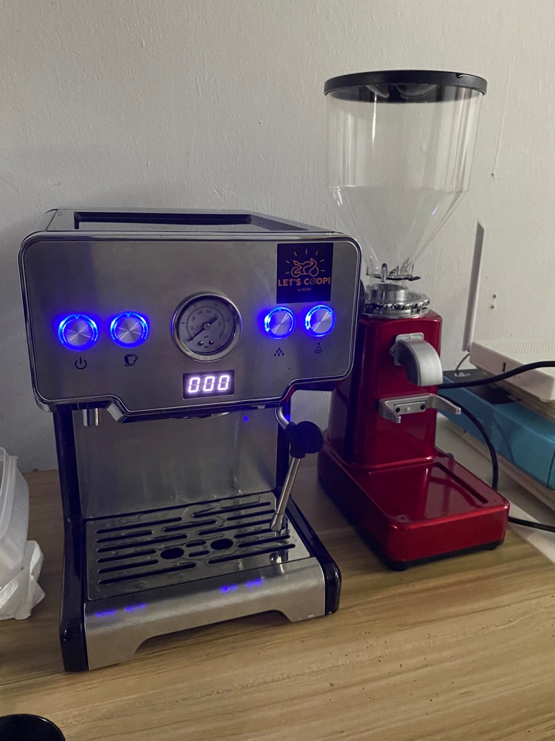 Fullset Coffee Machine+Grinder, TV & Home Appliances, Kitchen
