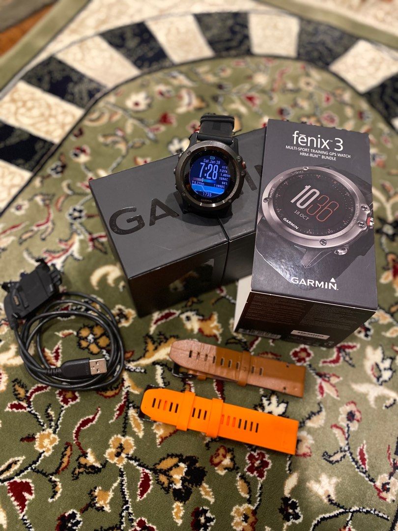 Garmin 3 Men's Fashion, Watches Accessories, Watches on Carousell