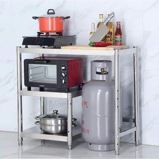 ￼Gas Stove Stand Heavy Duty Kitchen Rack Gas Rack