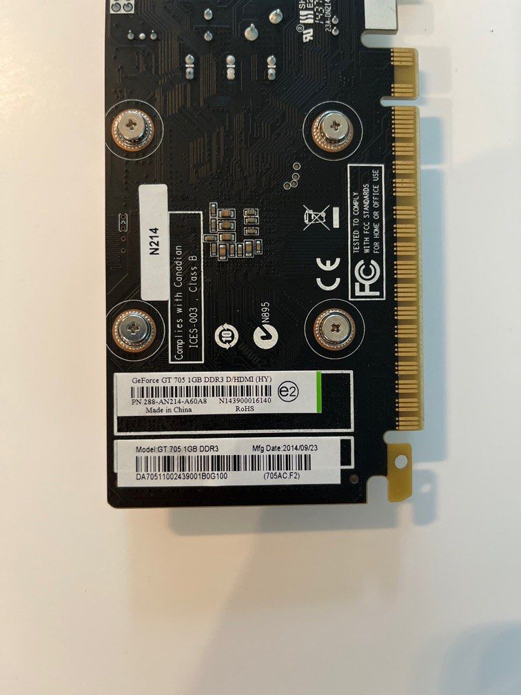 Geforce 705 hot sale