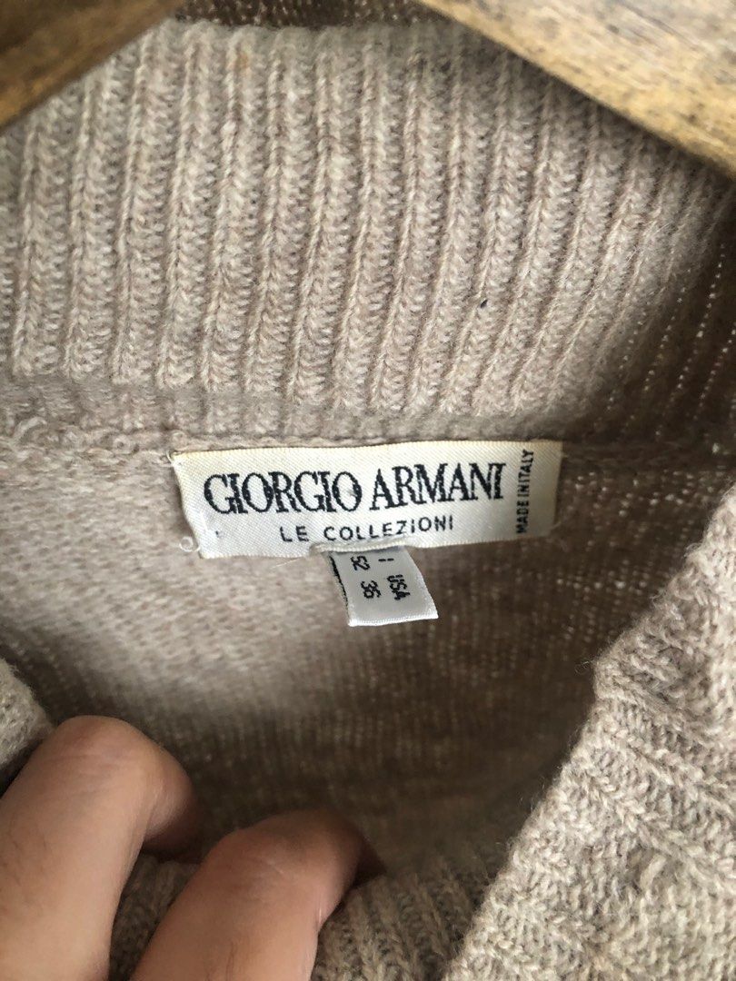 Giorgio armani knitwear online