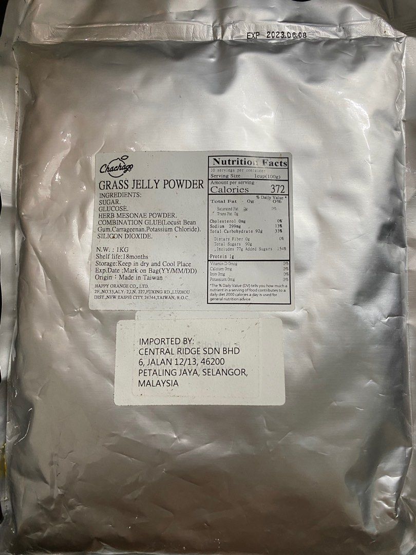 Grass Jelly Powder 1kg, Food & Drinks, Beverages on Carousell