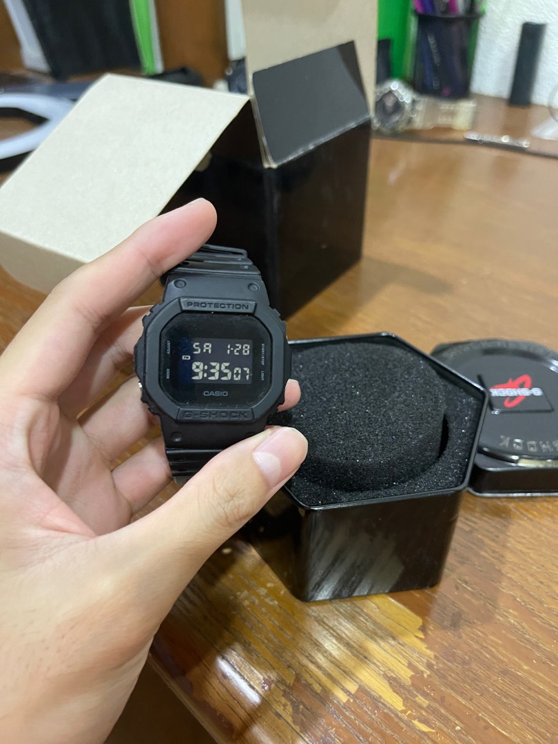 Gshock DW5600BB1 Men s Fashion Watches Accessories Watches