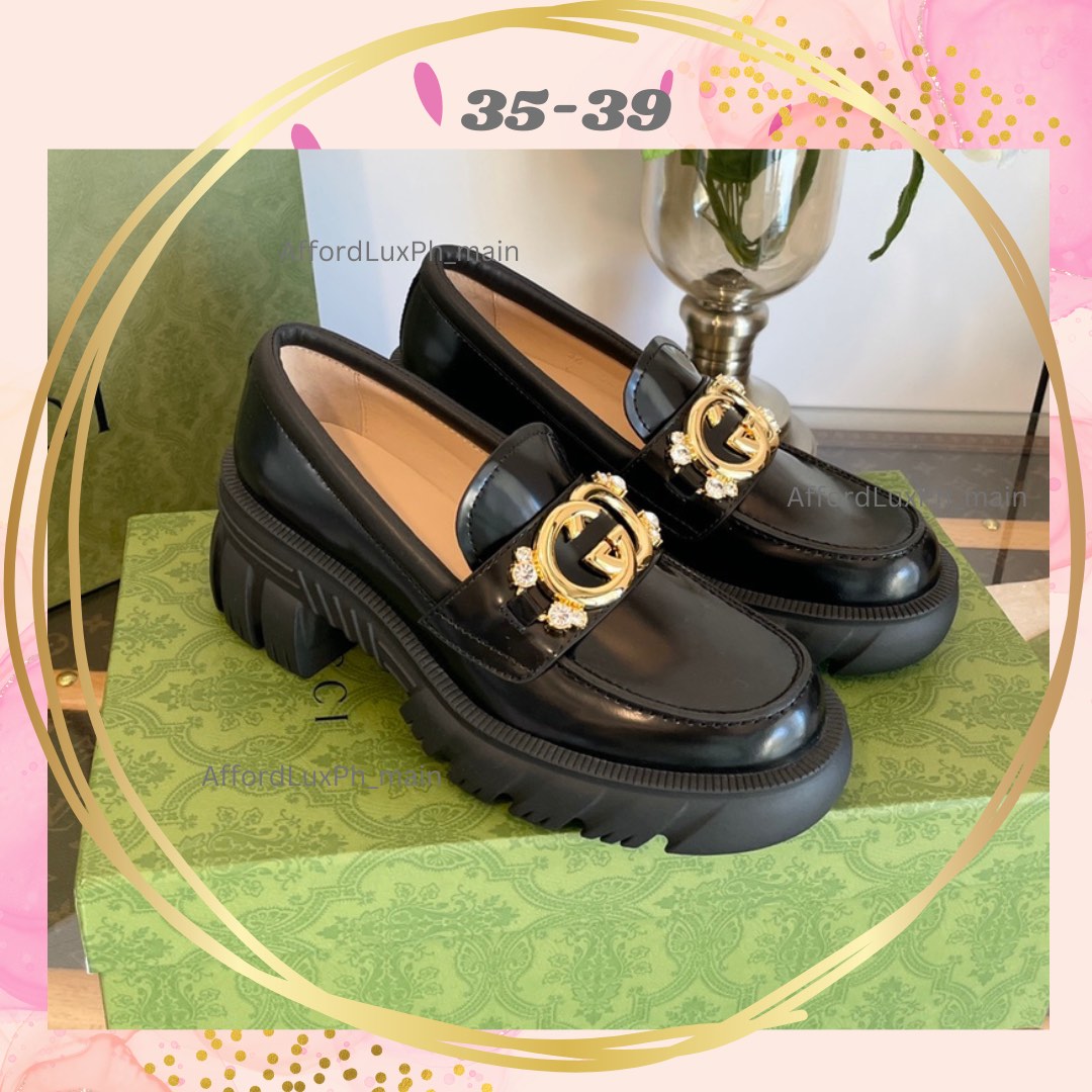 Gucci Chunky Loafers, Women's Fashion, Footwear, Loafers on Carousell