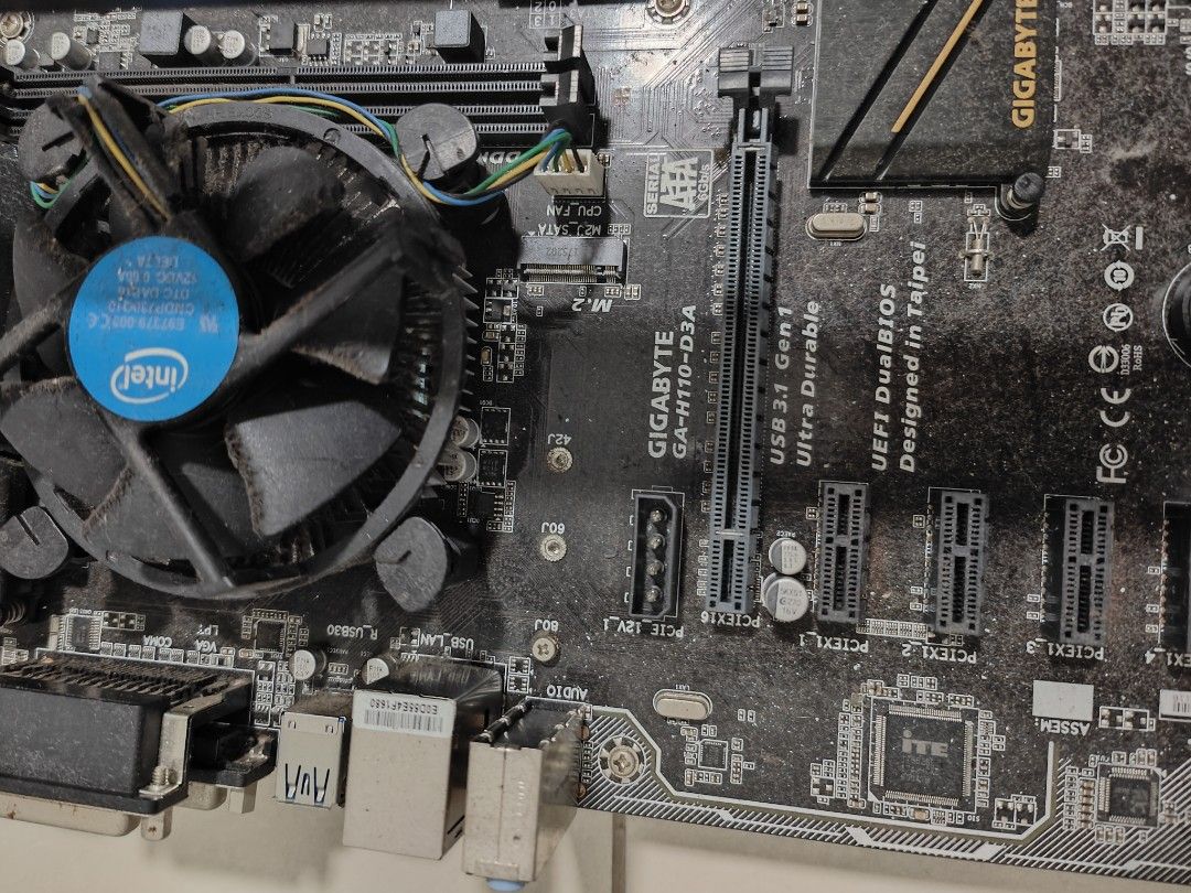 Gigabyte H110 Motherboard, Computers & Tech, Parts & Accessories ...