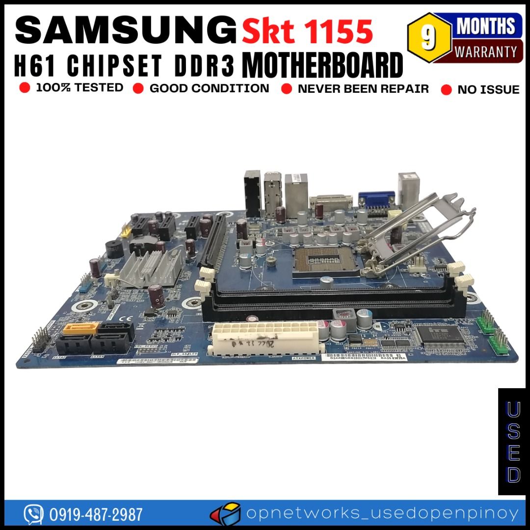 Samsung h61s1 sales motherboard specs
