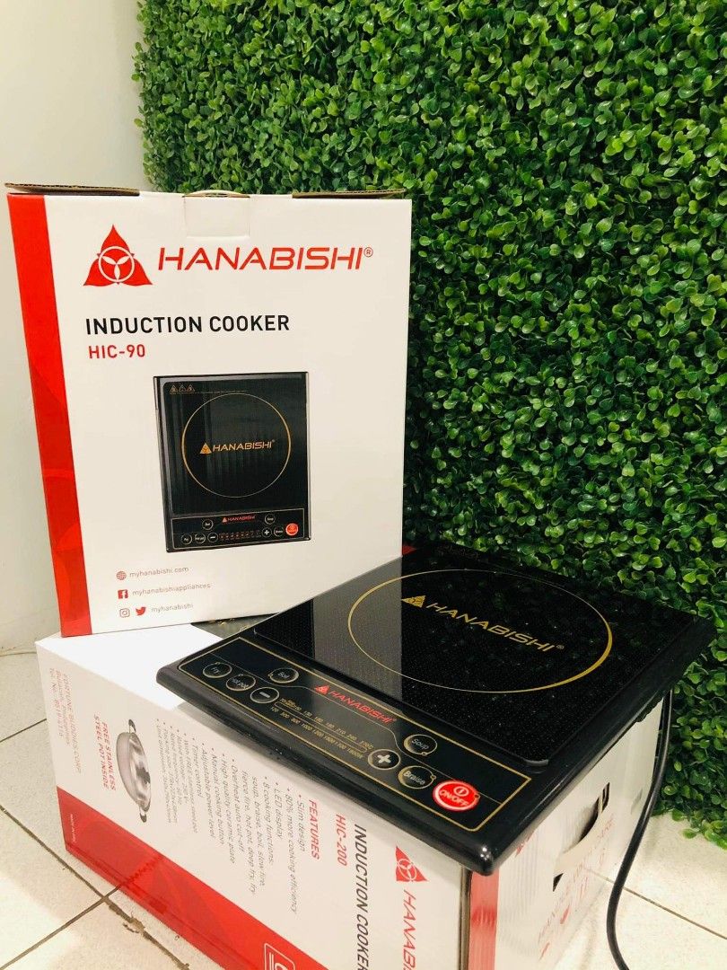 Hanabishi Induction Cooker Stove HIC90, Furniture & Home Living