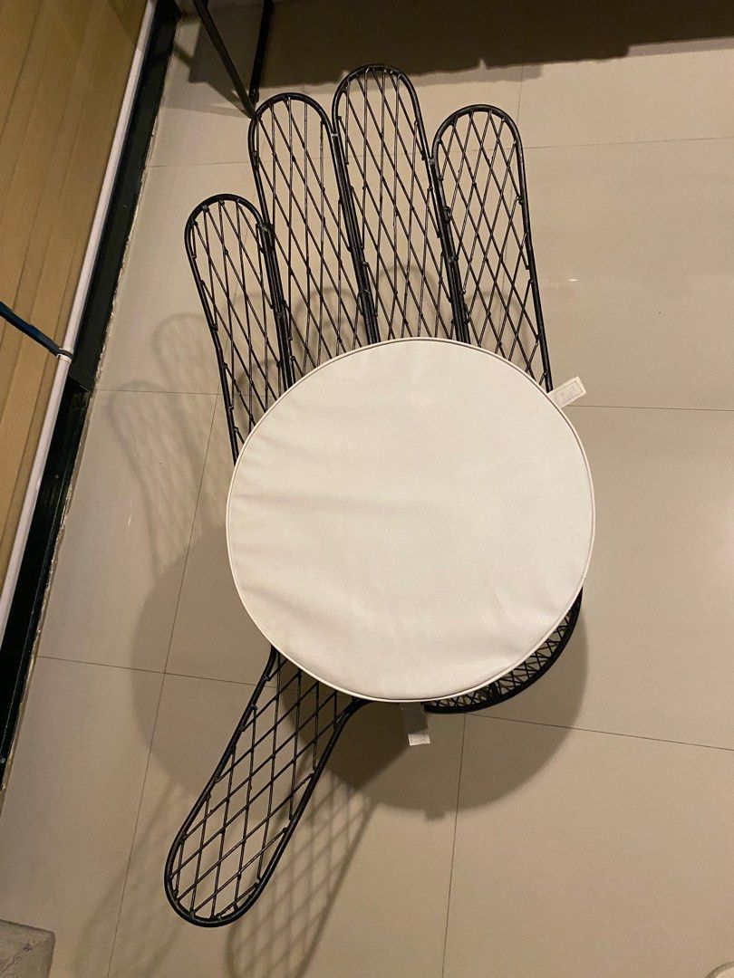 AVAILABLE: Hand Stool Chair (Accent Chair) (Category: Chairs) located in Cavite. Submitted by el.ccloset (Listing ID 1211939504, Image 3). Description: This hand chair originally titled “Ahon Chair” is a furniture design project by dls-csb students for their value+able exhibit. It is an original design which is locally made. If ever you like to order more than one, we are willing to create more for you. Note: Price can be negotiable depending on 