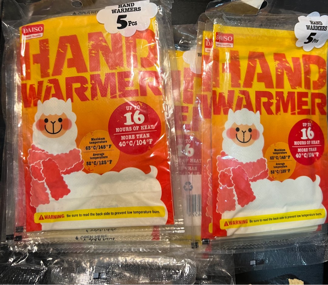 Hand Warmers Expiry 2023/12, Beauty & Personal Care, Bath & Body
