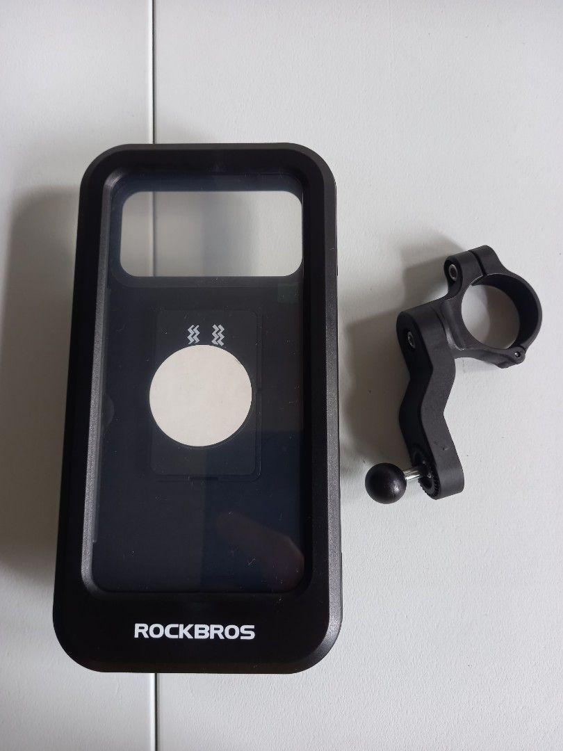 ROCKBROS Bike Phone Holder- Adjustable Motorcycle Phone Mount Handleba