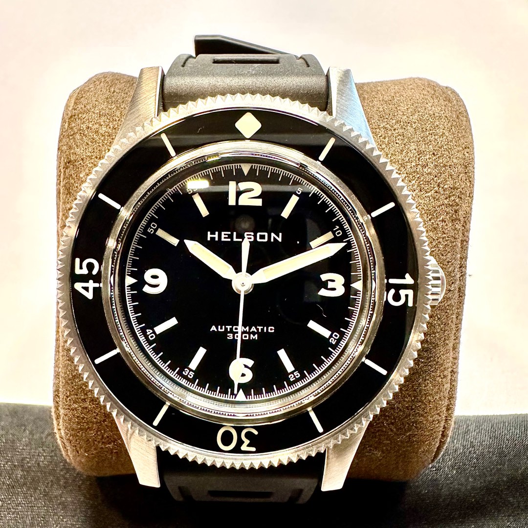 Helson skin shop diver watch