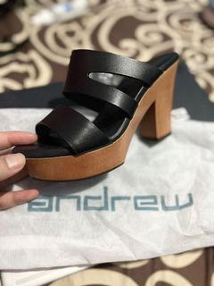 High heels andrew preloved like new sandal sendal wanita clogs