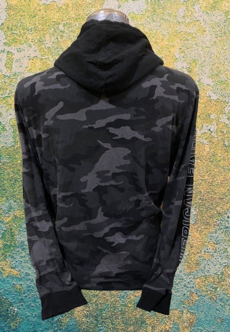 American eagle 2025 camo hoodie