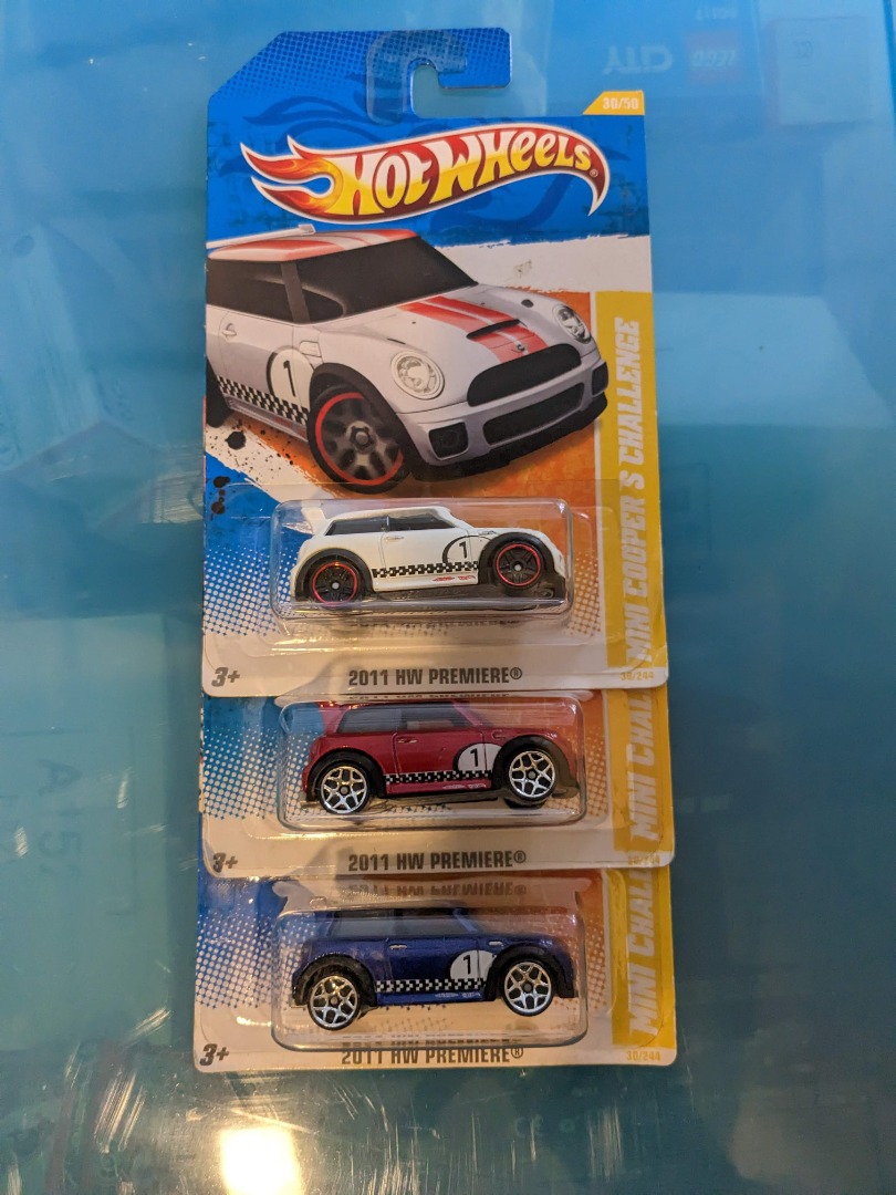 Hot Wheels Mini Cooper S Challenge Hobbies Toys Toys Games