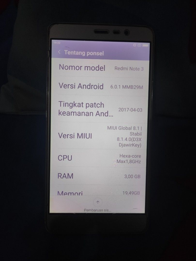 Rom kenzo xiaomi redmi note deals 3