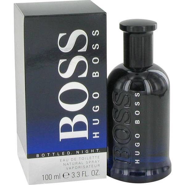 hugo boss perfume bottled night