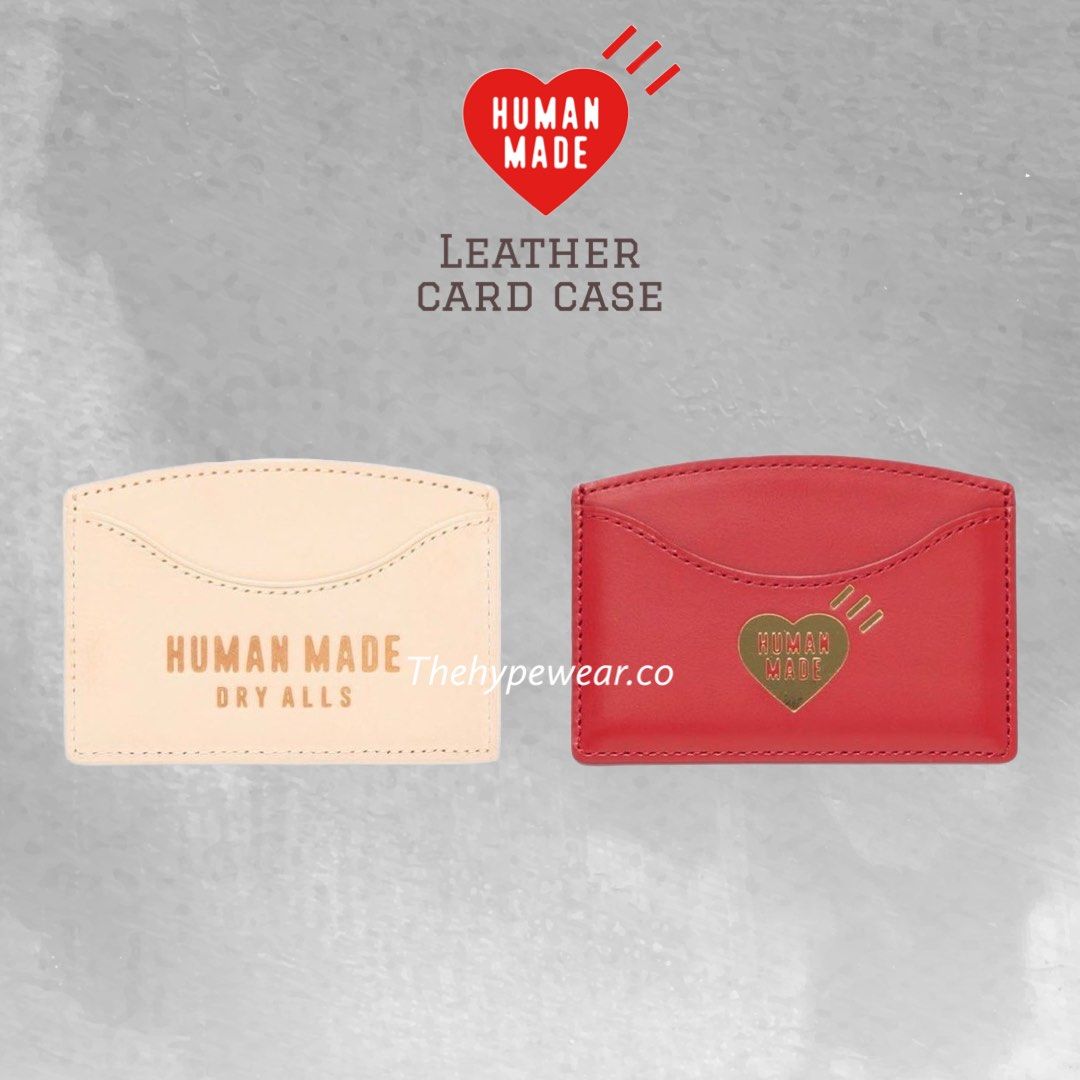 Buy Human Made Leather Card Case 'Red' - HM25GD060 RED