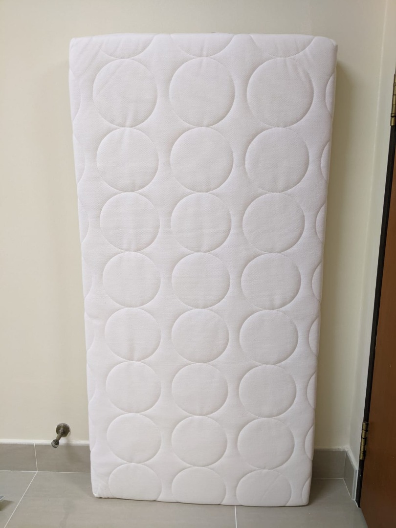 Ikea Skonast foam mattress for cot 60x120x8 cm, Furniture & Home Living, Furniture, Bed Frames