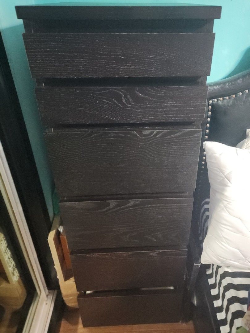 MALM Ikea tall drawer Furniture Home Living Furniture Shelves