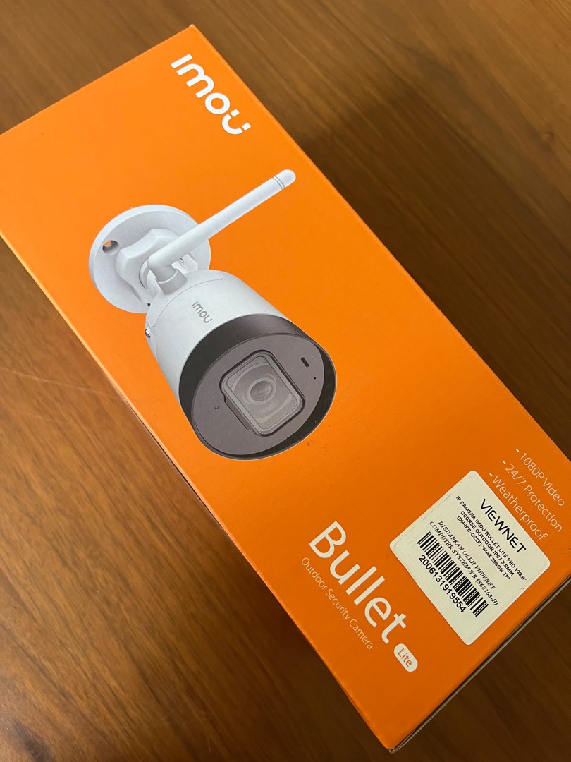 IMOU Bullet Lite 2MP 3.6mm, Furniture & Home Living, Security & Locks