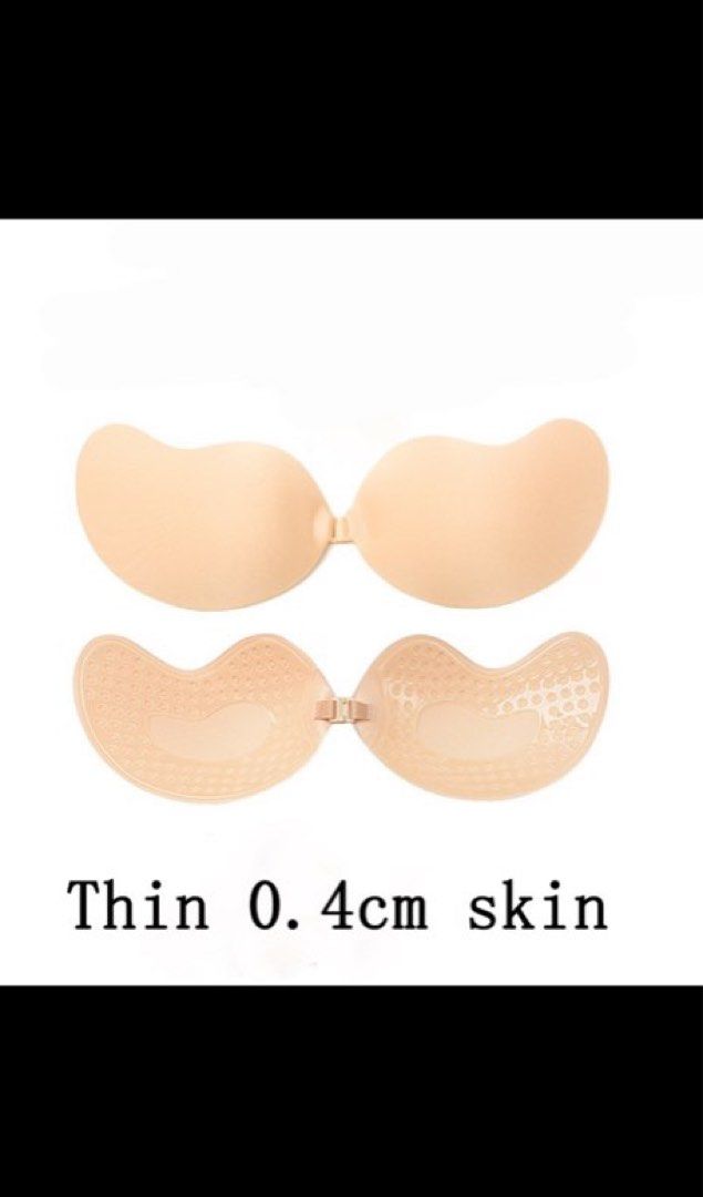 Sexy Wireless Stick On Lingerie Push Up Bra / Self Adhesive