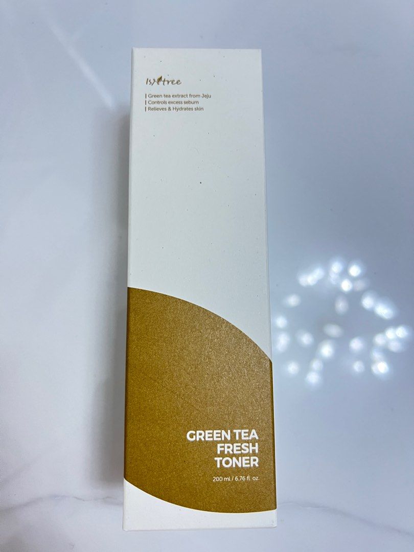 Isntree green tea toner 200ml, Beauty & Personal Care, Face, Face Care