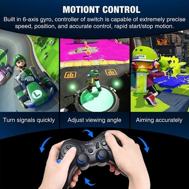 [J303] BEBONCOOL Wireless Controller for Nintendo Switch Remote Pro