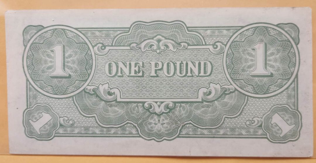 Japanese Occupation Currency - Oceania One Pound, Hobbies & Toys ...