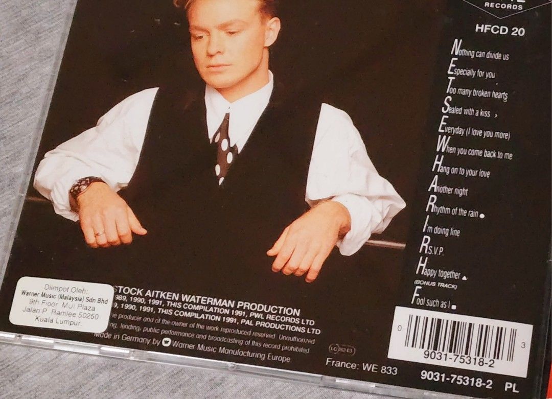 Jason Donovan ~ Greatest Hits ( MADE IN GERMANY without IFPI CODE ) CD ...