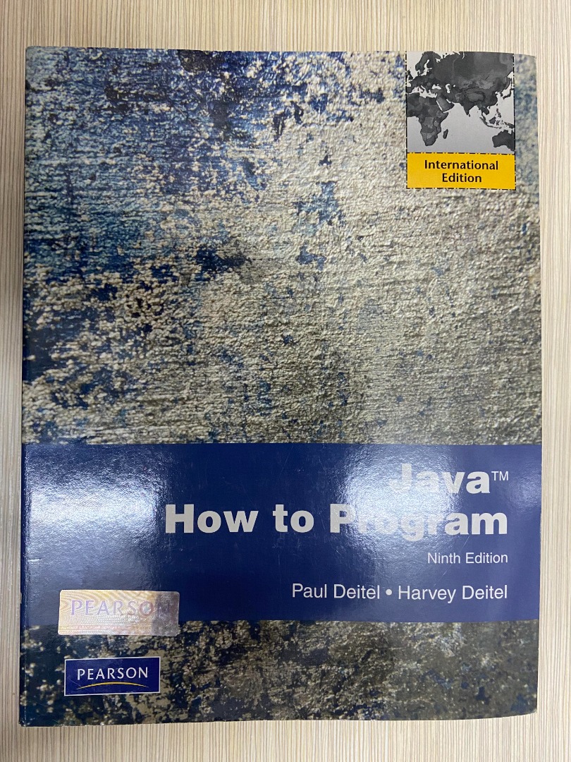 Java How to Program - Ninth Edition - International Edition - Paul ...