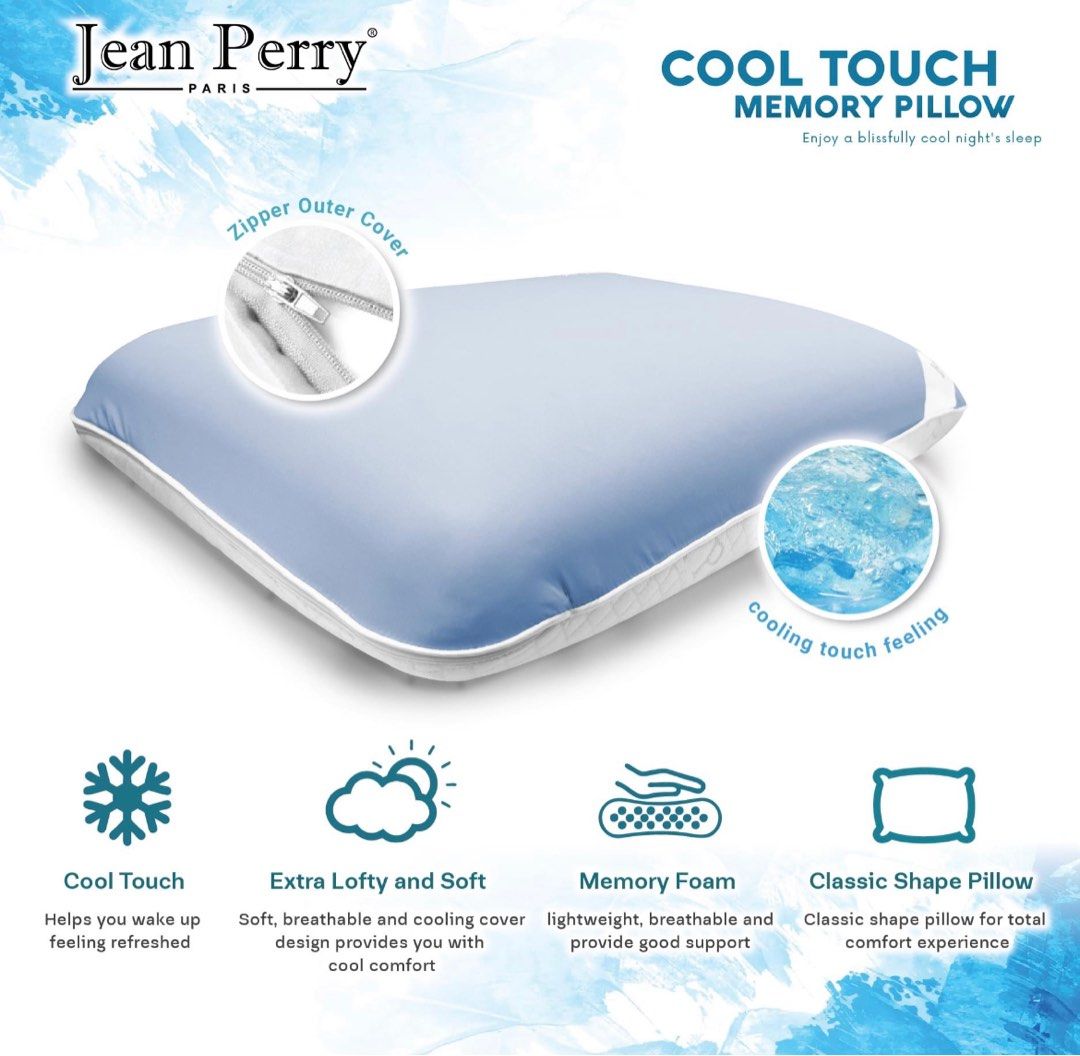 Jean perry shop cooling gel pillow