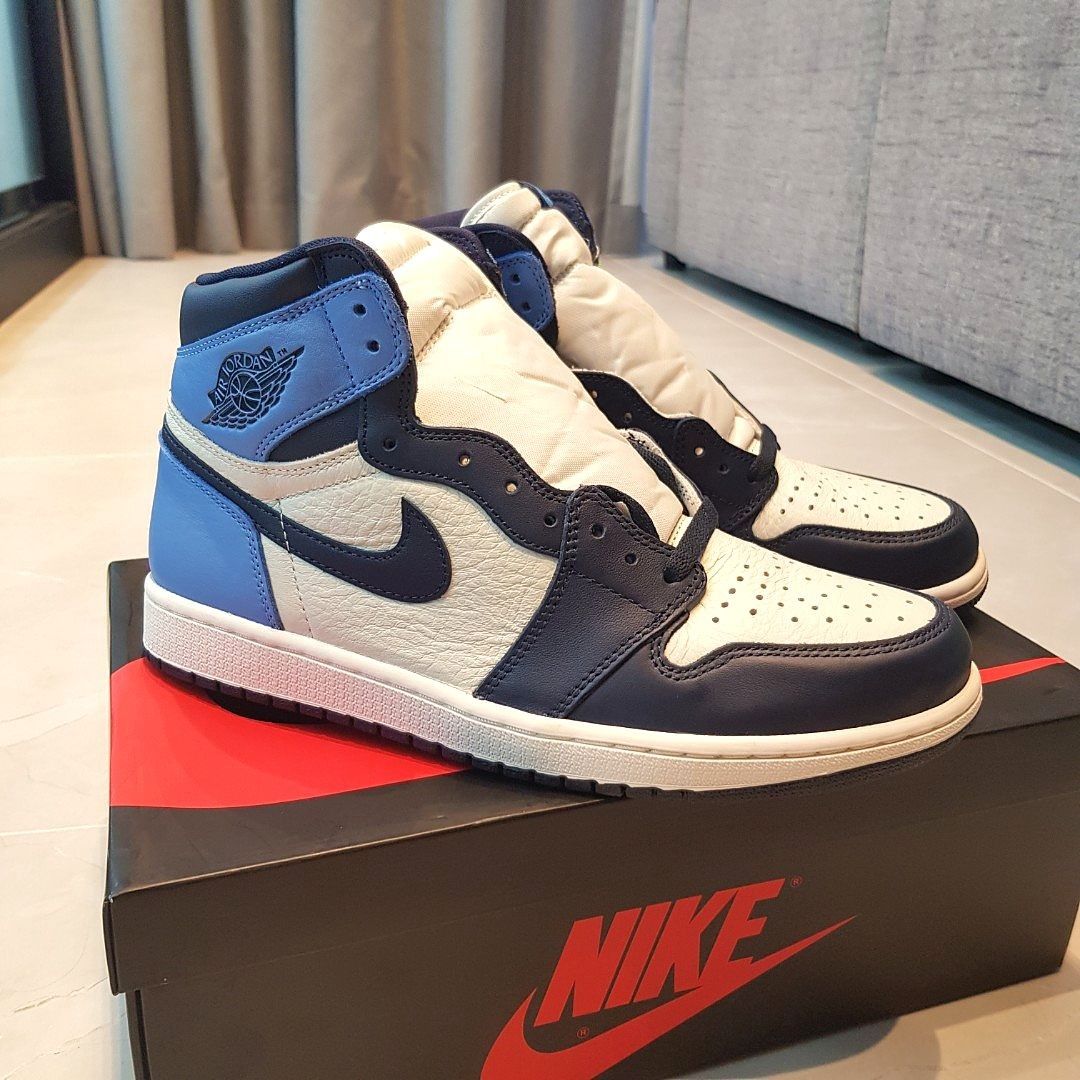 Air jordan clearance 1 obsidian unc