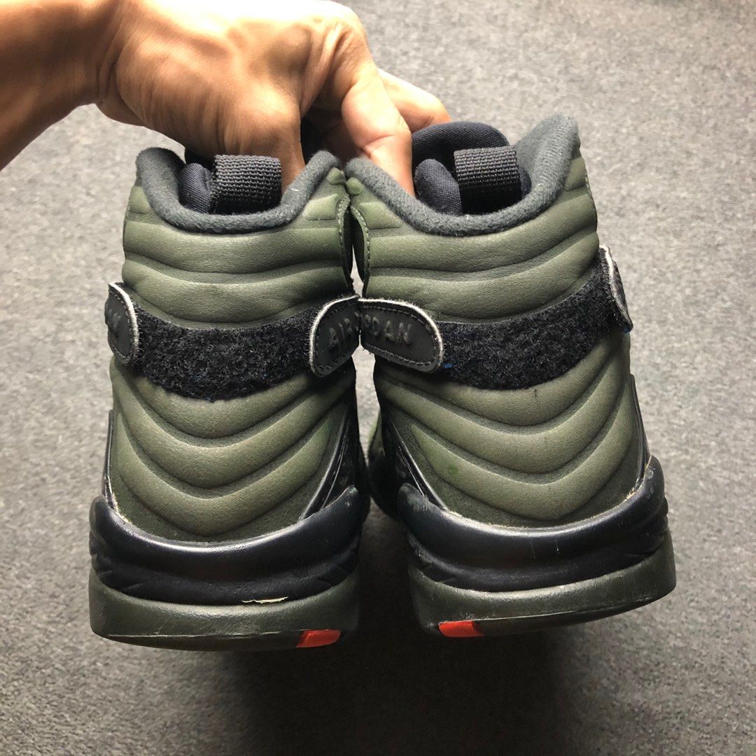 Jordan 8 army green online
