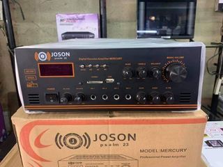 JOSON INTEGRATED and
POWERED AMPLIFIERS
Brand-new✨ Original ✔️