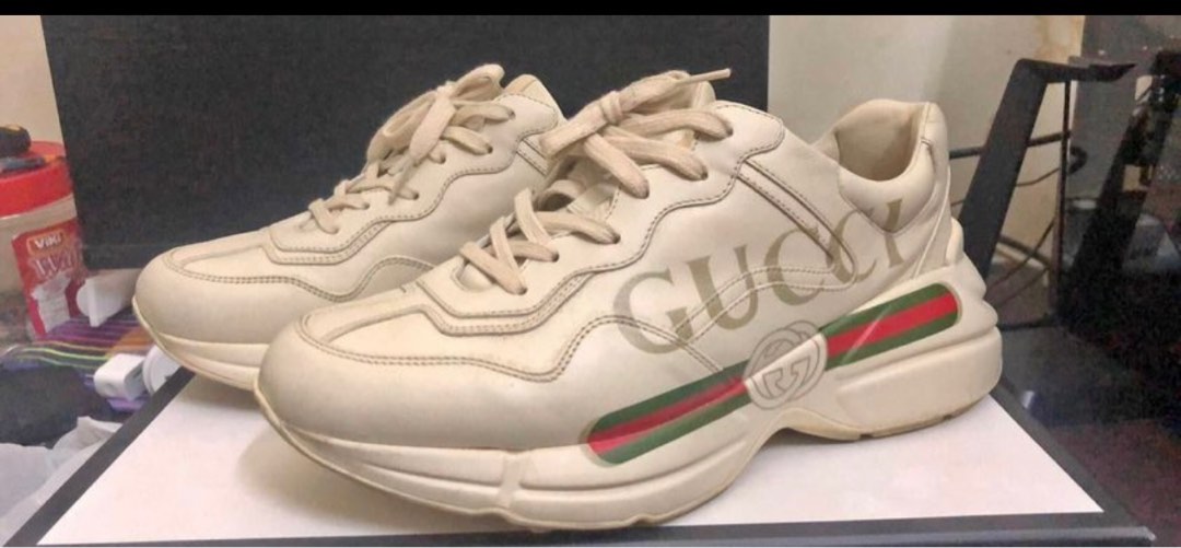 Kasut gucci, Men's Fashion, Footwear, Sneakers on Carousell