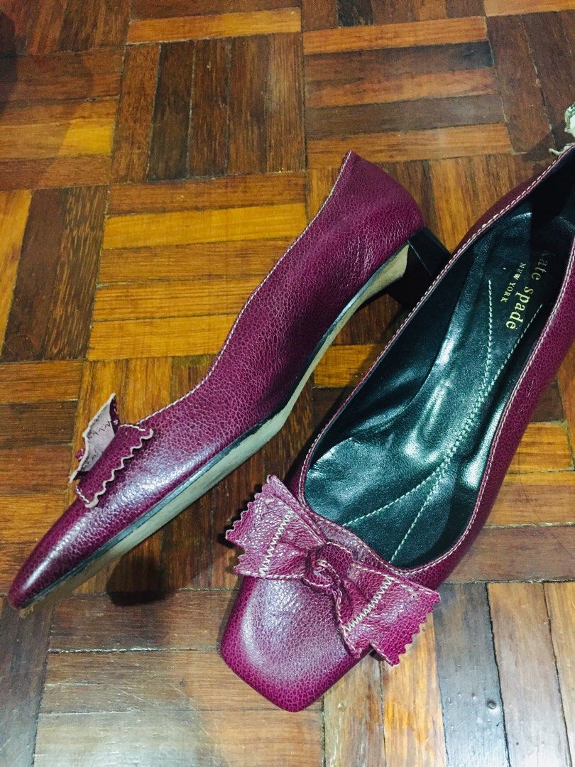 Kate spade purple best sale shoes