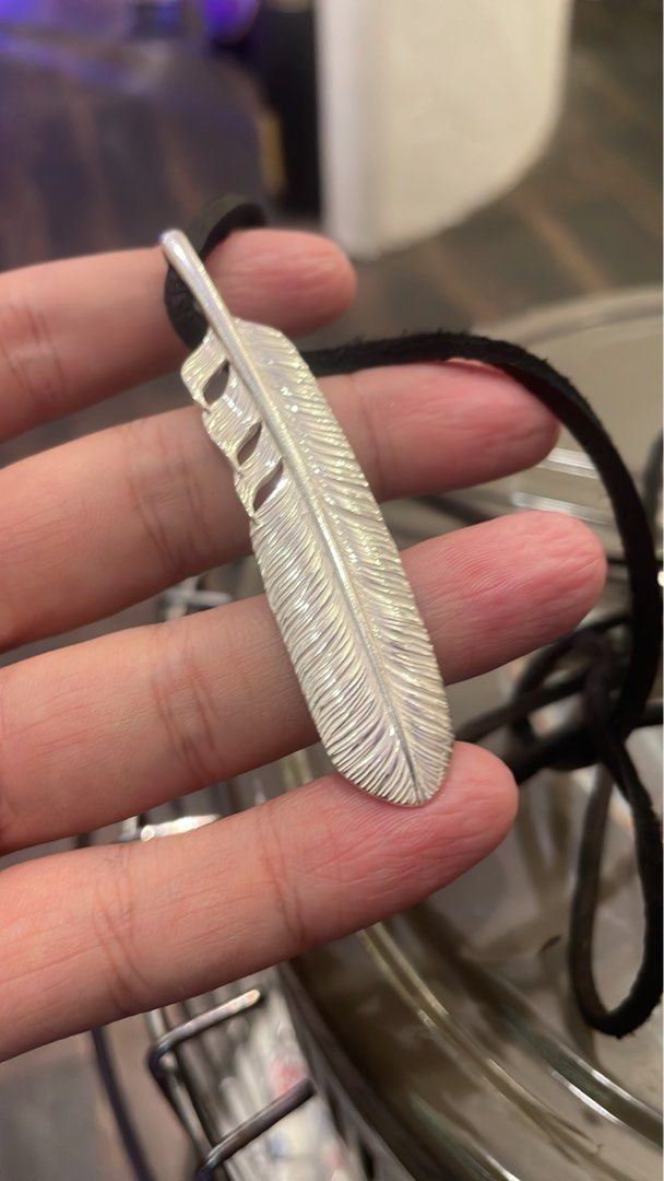 Ken Kikuchi Feather with K18 Leaf F-21+K18F-29 - Native
