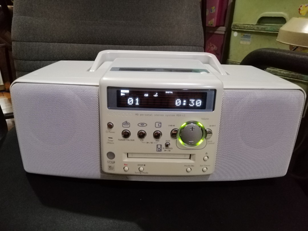 Kenwood MDX-L1 Boombox, Audio, Portable Music Players on Carousell