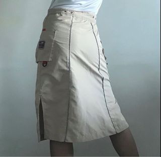 Khaki Parachute skirt