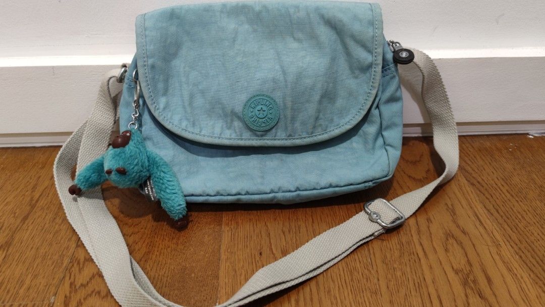 REDUCED KIPLING Authentic Sling bag w Monkey Keychain Women s