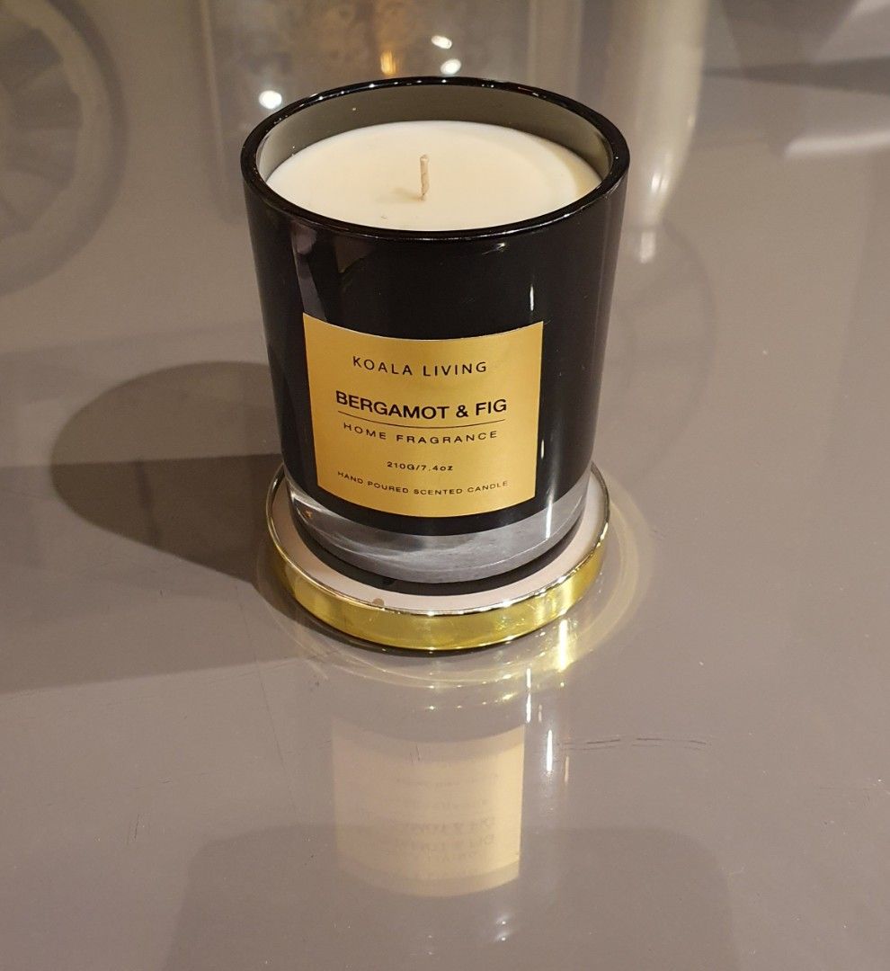 Koala Living Bergamot and Fig Candle Furniture Home Living Home