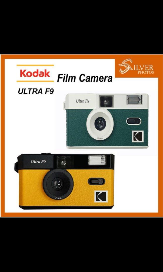 Kodak ultra F9 REUSABLE film camera, Photography, Cameras on Carousell
