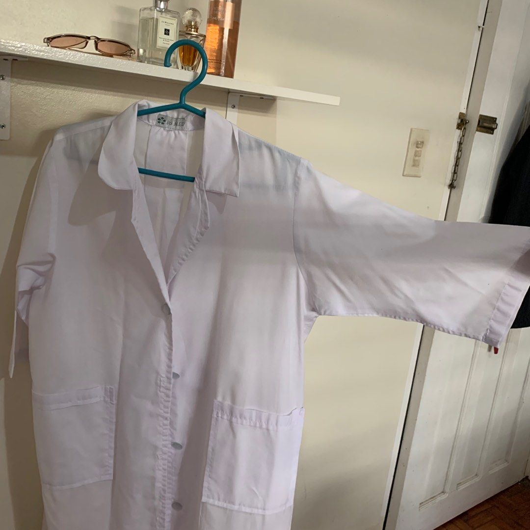 Lab Gown/Smock Gown/ Lab Coat, Women's Fashion, Coats, Jackets and