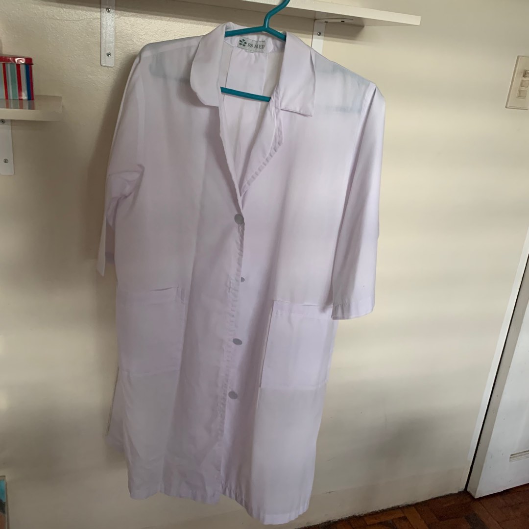 Lab Gown/Smock Gown/ Lab Coat, Women's Fashion, Coats, Jackets and ...
