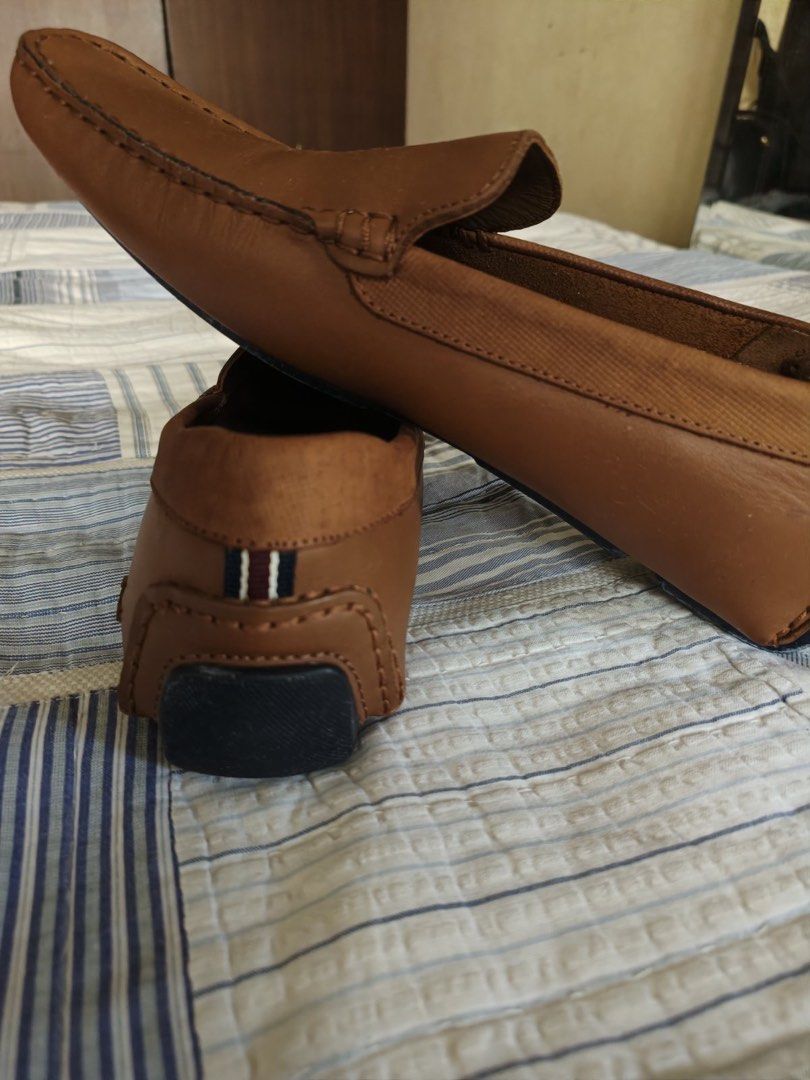 Lacoste men's piloter leather moccasins new arrivals