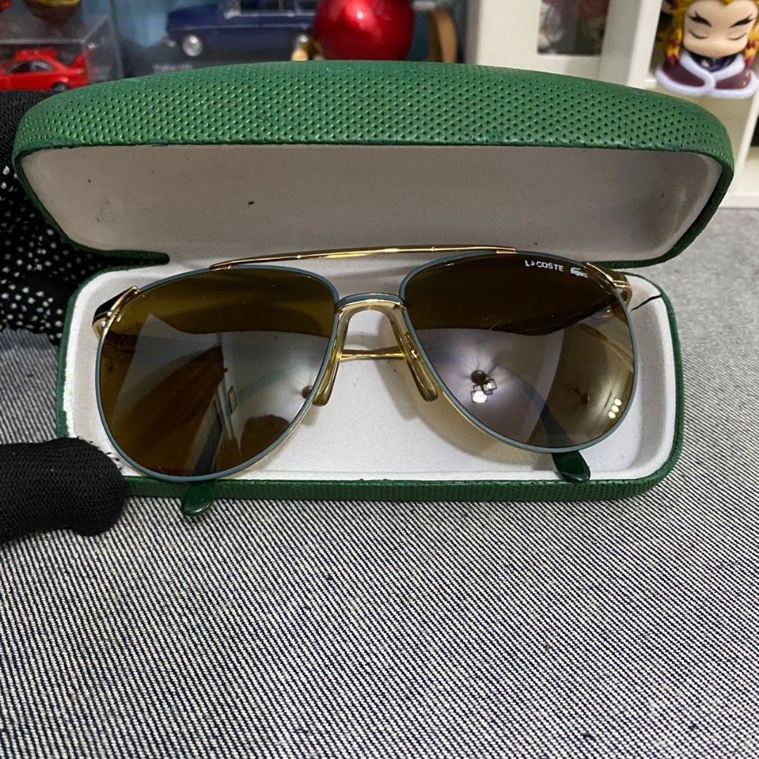 Lacoste L258S Tortoise, Gold Prescription Sunglasses - 50% Off Lenses
