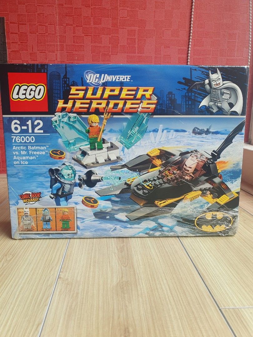 LEGO 76000 DC Arctic Batman vs Mr Freeze, Hobbies & Toys, Toys & Games on  Carousell