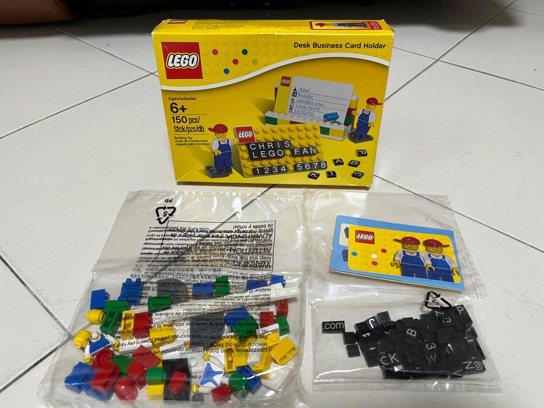 Lego 850425 Desk Business Card Holder Hobbies Toys Toys