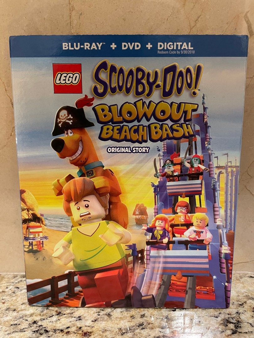 Lego scooby doo blowout beach bash blu ray hobbies toys music