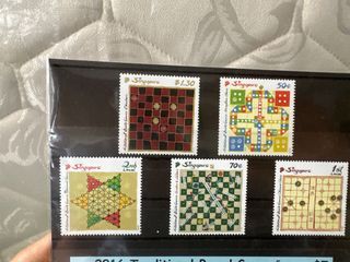 Stamps. Limited edition. Year 2016. Childhood board game series